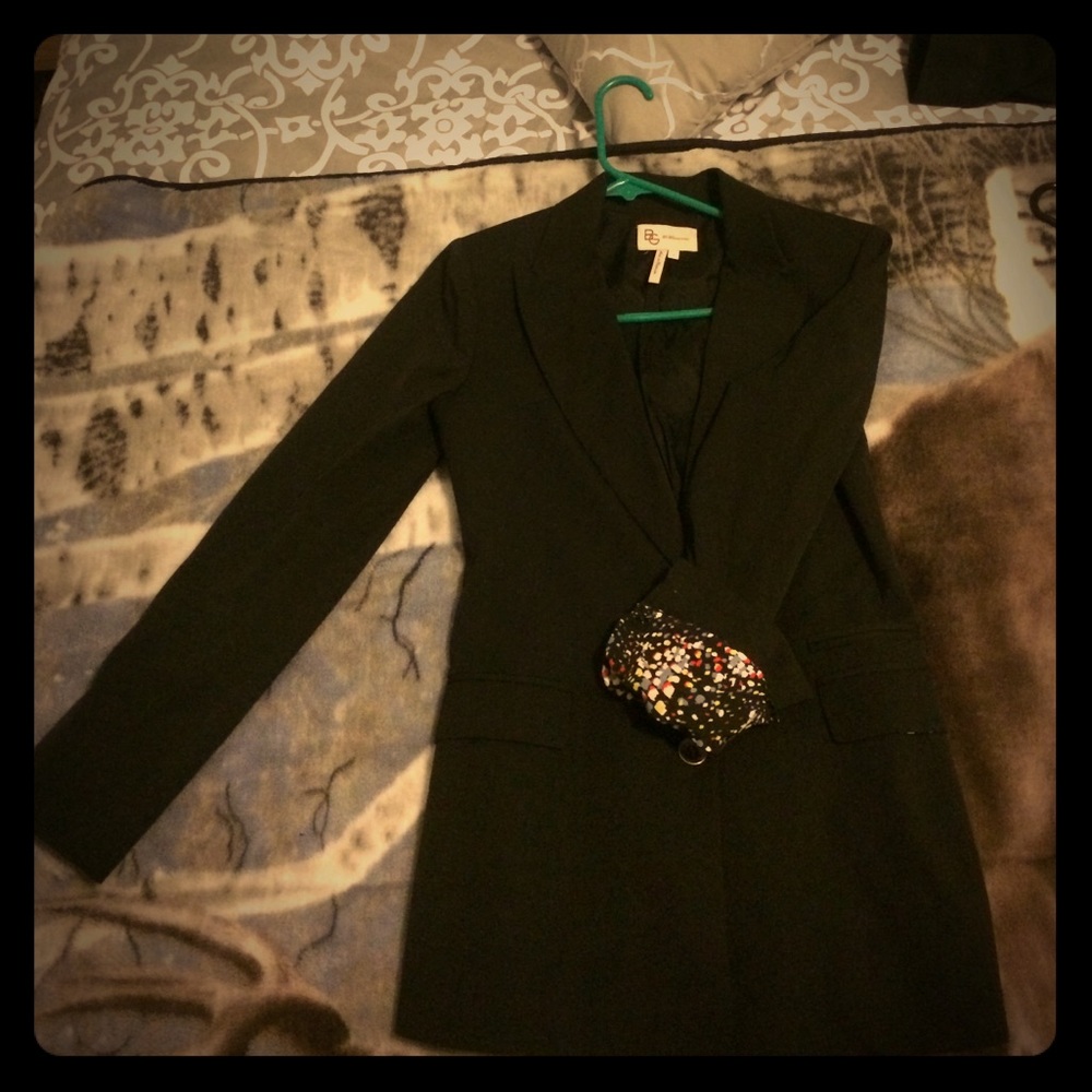 BCBG black blazer