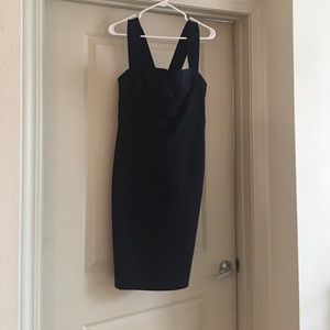 Black cocktail dress