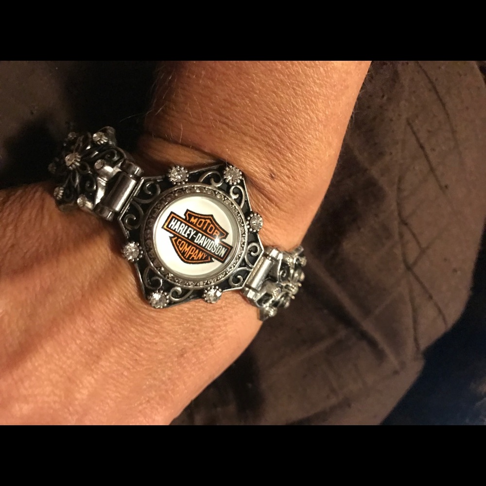 Antique look Harley bracelet