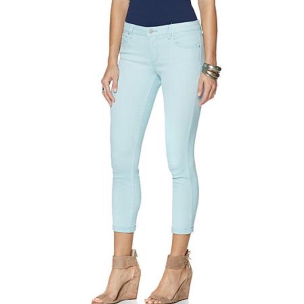 Jessica Simpson Rolled Crop Skinny Jeans