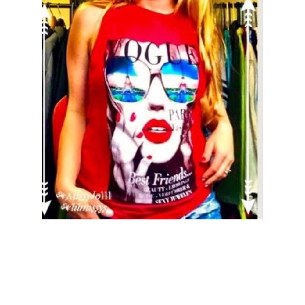 On Fire Women's New York Fashion Muscle Tee