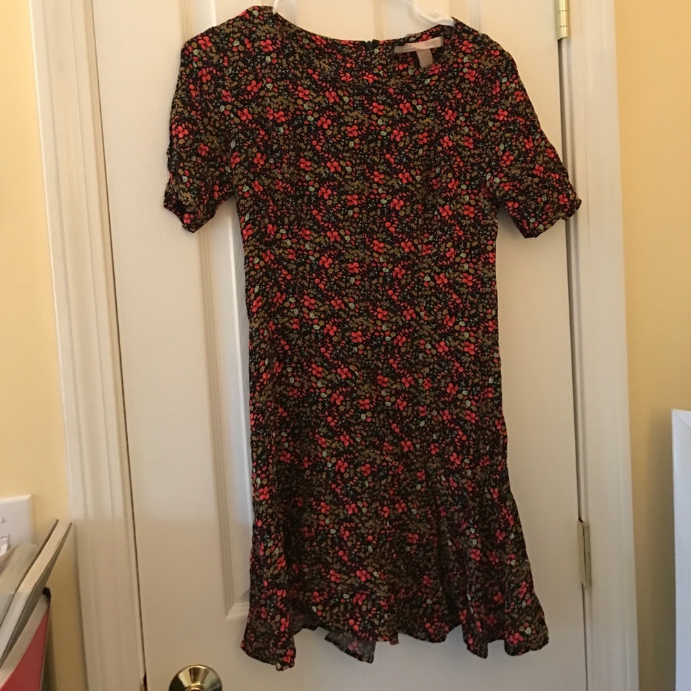 Floral mini dress