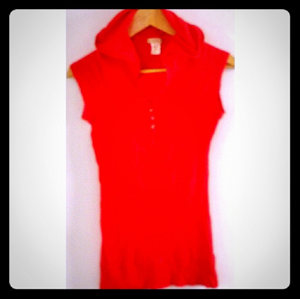 LN sleeveless hoodie 100% cotton M