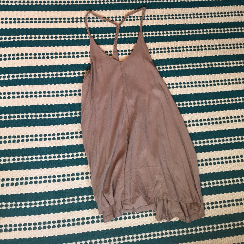 Racetrack braided dress