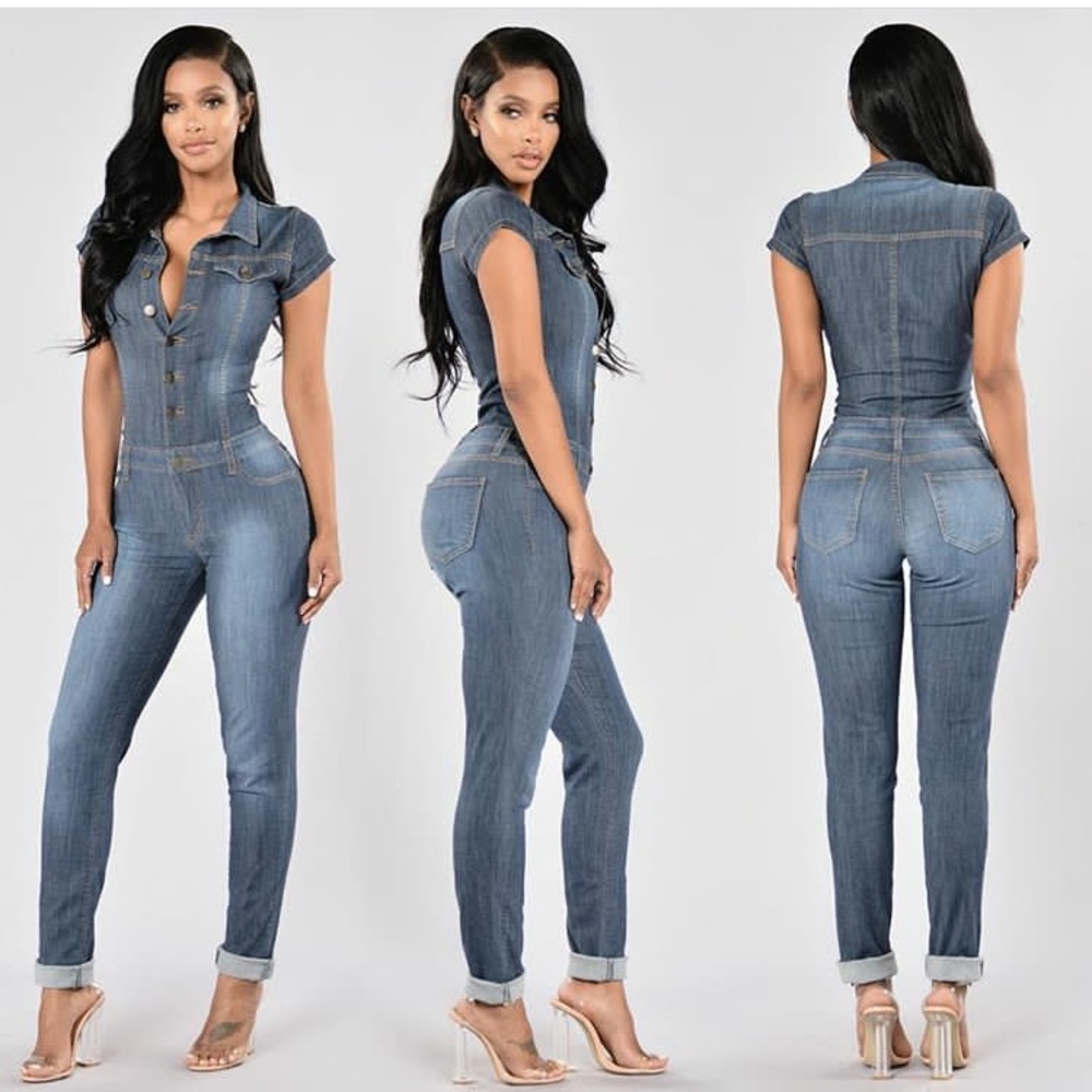 Denim jumpsuit new never worn