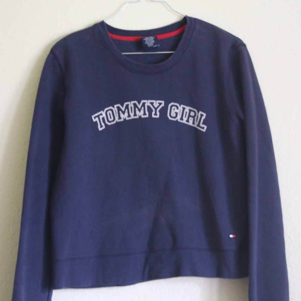 Tommy Hilfiger Tommy Girl Blue Crewneck Sweatshirt