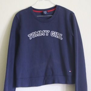 Tommy Hilfiger Tommy Girl Blue Crewneck Sweatshirt