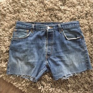 Vintage 501 Cutoff Denim Shorts