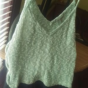 Knit sweater tank
