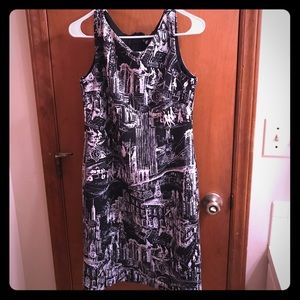 Black and white dress