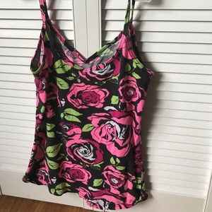 Floral tank top