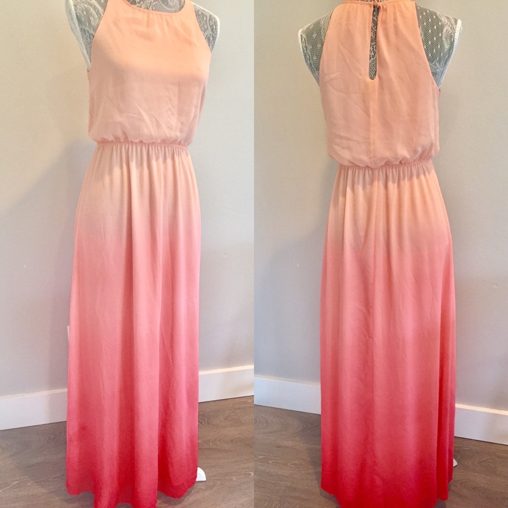 Ombré Maxi Dress