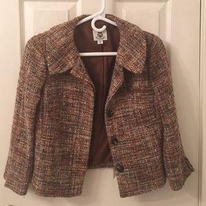 Renfrew Tweed Cropped Suit Jacket