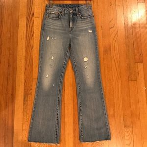 Levis kick flare jean. Size 25