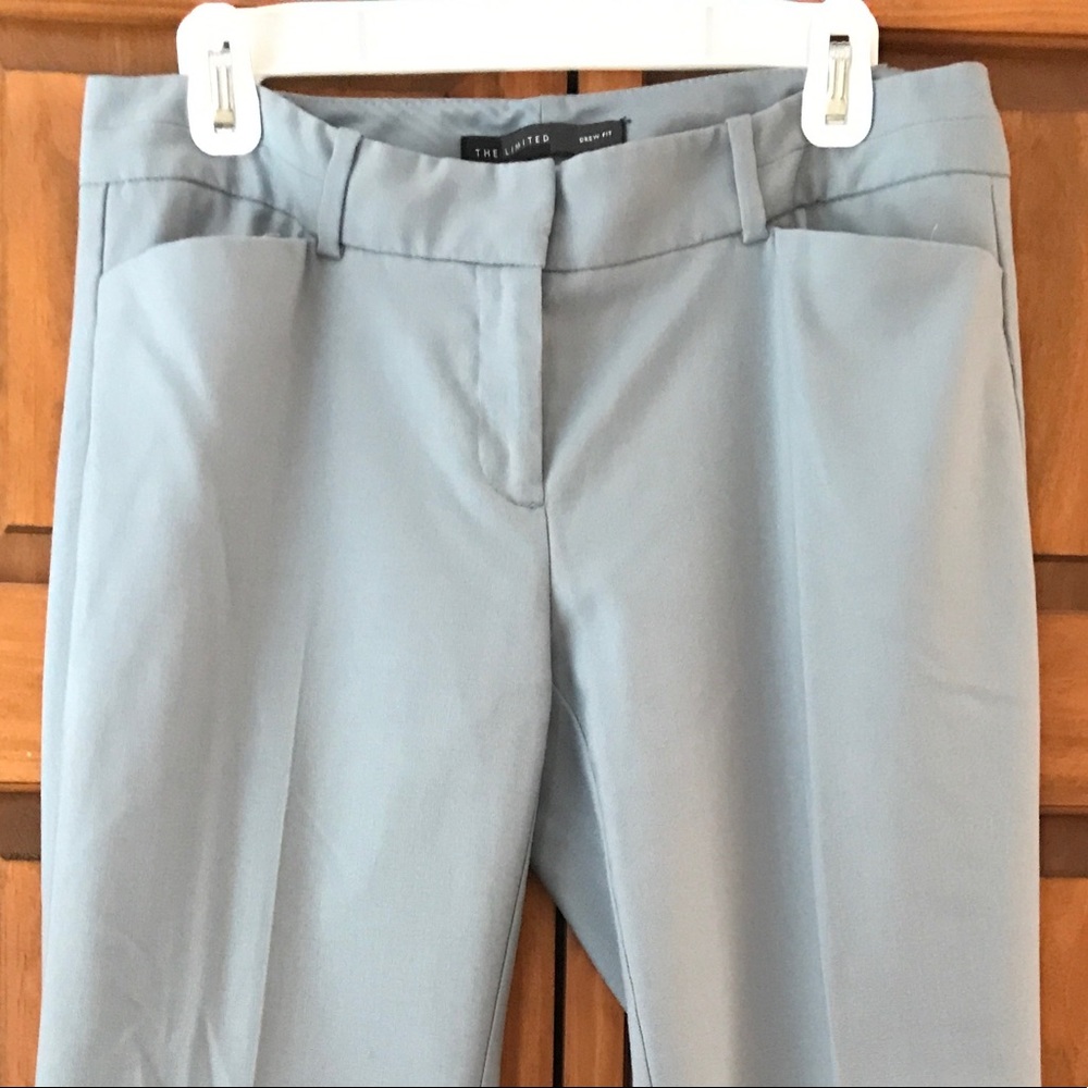 The Limited Drew fit light blue slacks