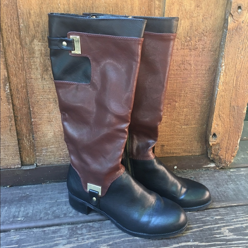 Bella Vita Knee High Riding Boots Extra Wide