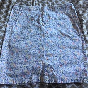J. Jill. Adorable chino skirt