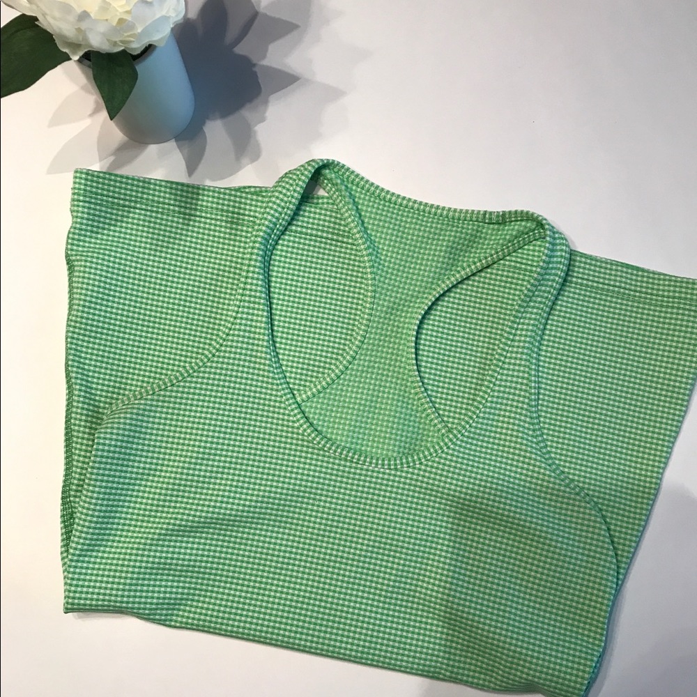 Lululemon checkered tank