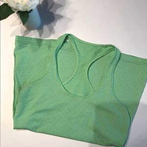 Lululemon checkered tank