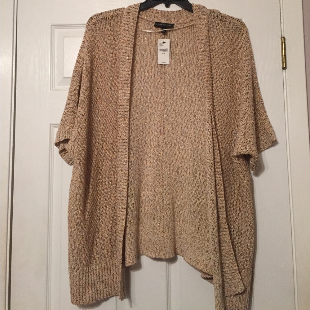NWT knit cocoon shrug lane Bryant 18/20