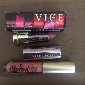 Urban Decay,Too faced nude matte lipstick bundle