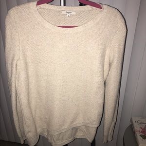 Madewell Oatmeal Colored Sweater Medium