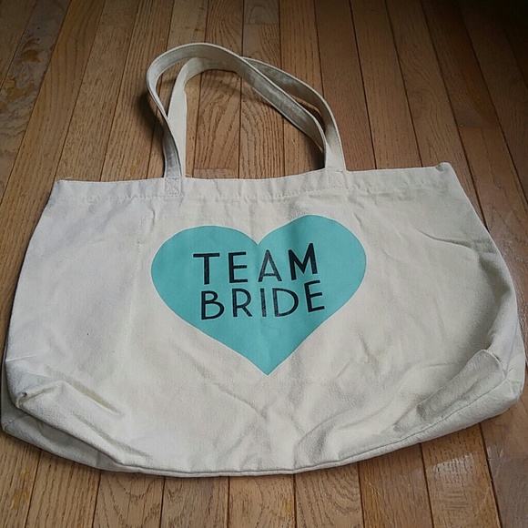♦ 3 for $15 "Team Bride" Tote Bag - Picture 8 of 8