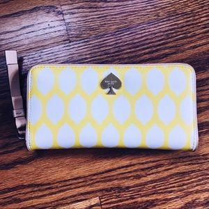 Kate Spade Yellow Wallet