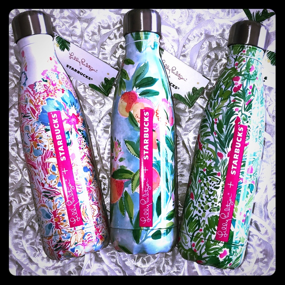 White Swell Resort Floral Lilly Pulitzer Starbucks