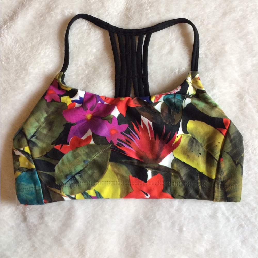 Mossimo Floral Sports Bra