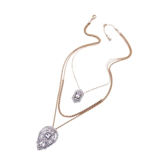 NWT Art Deco convertible Pendent Necklace - Picture 2 of 3