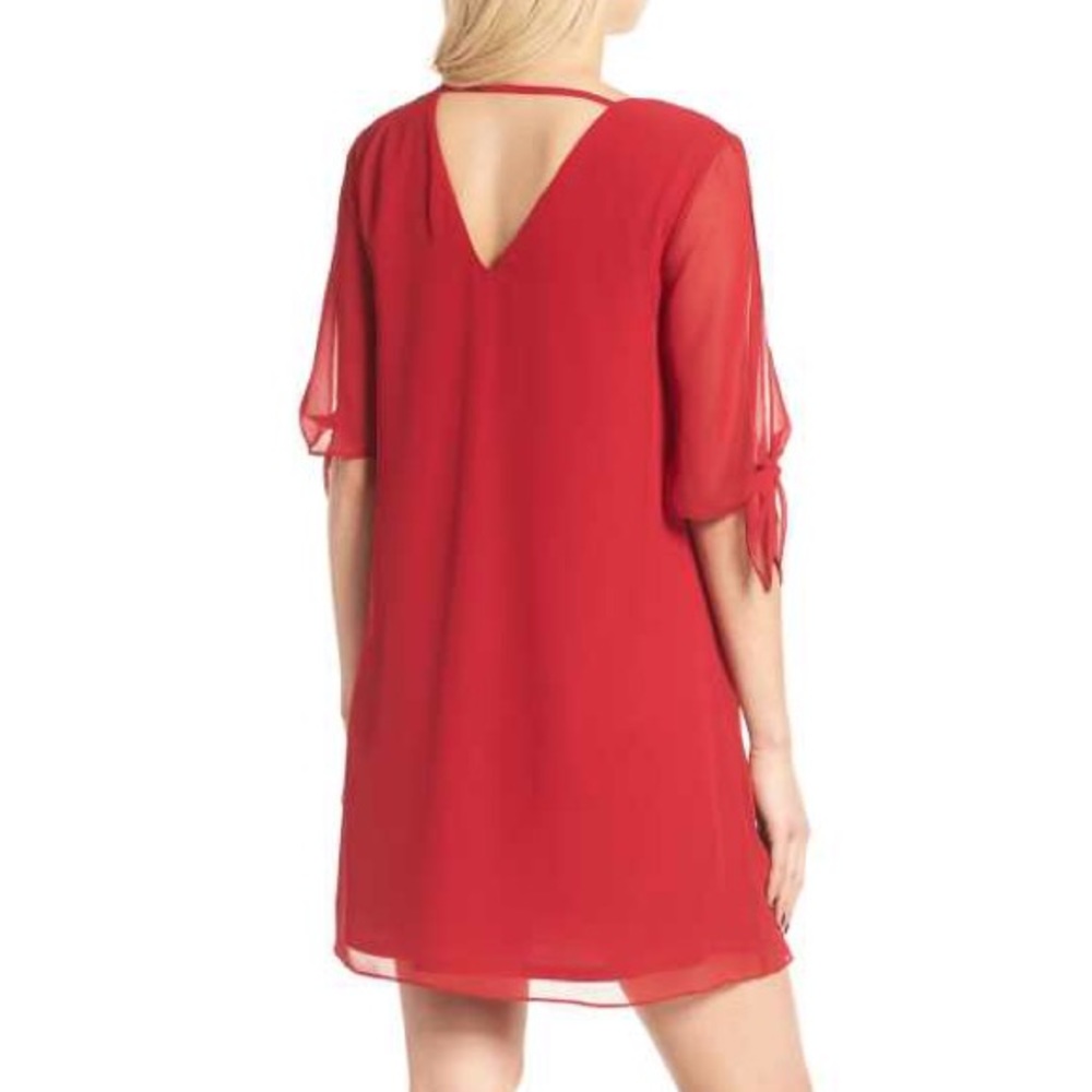 Soprano Jules red spring shift dress - Picture 2 of 4