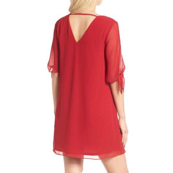 Soprano Jules red spring shift dress - Picture 2 of 4