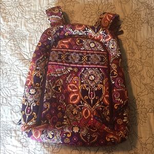Vera Safari Print Laptop Backpack