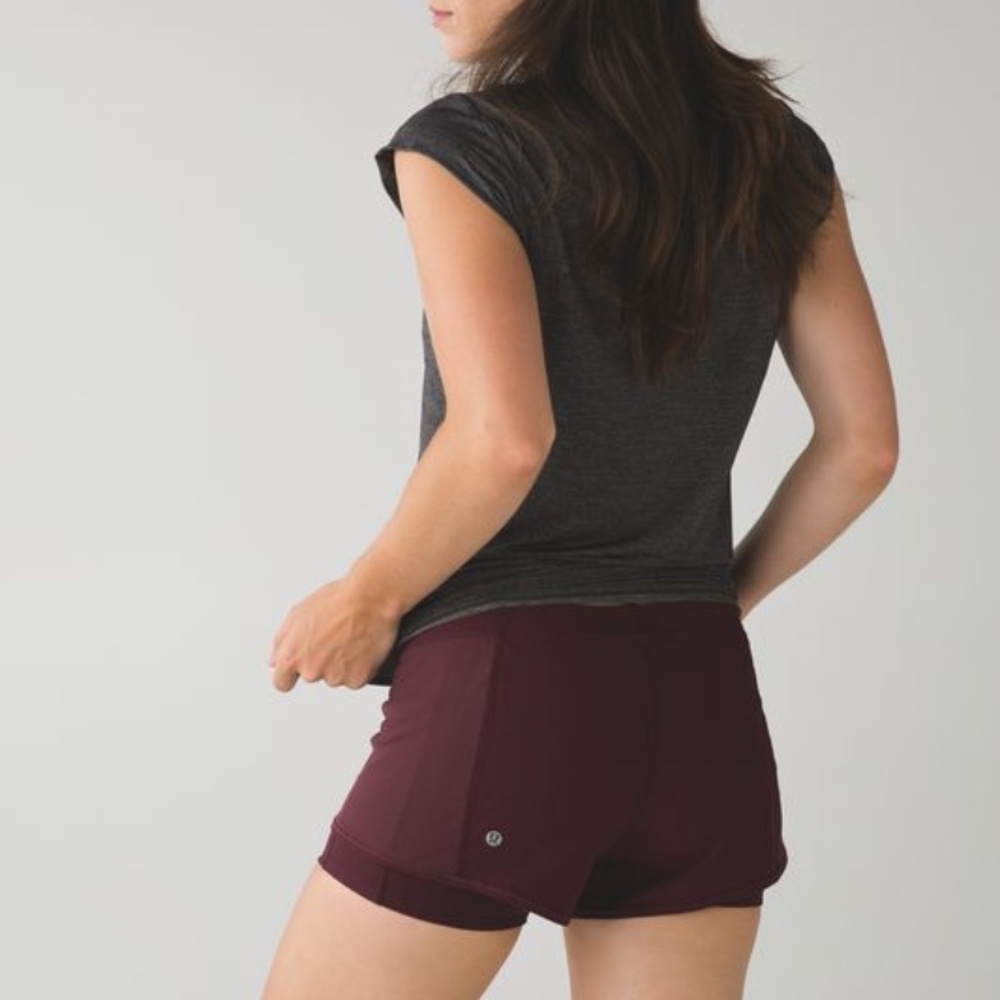 NWOT Lululemon Mesh Up Shorts