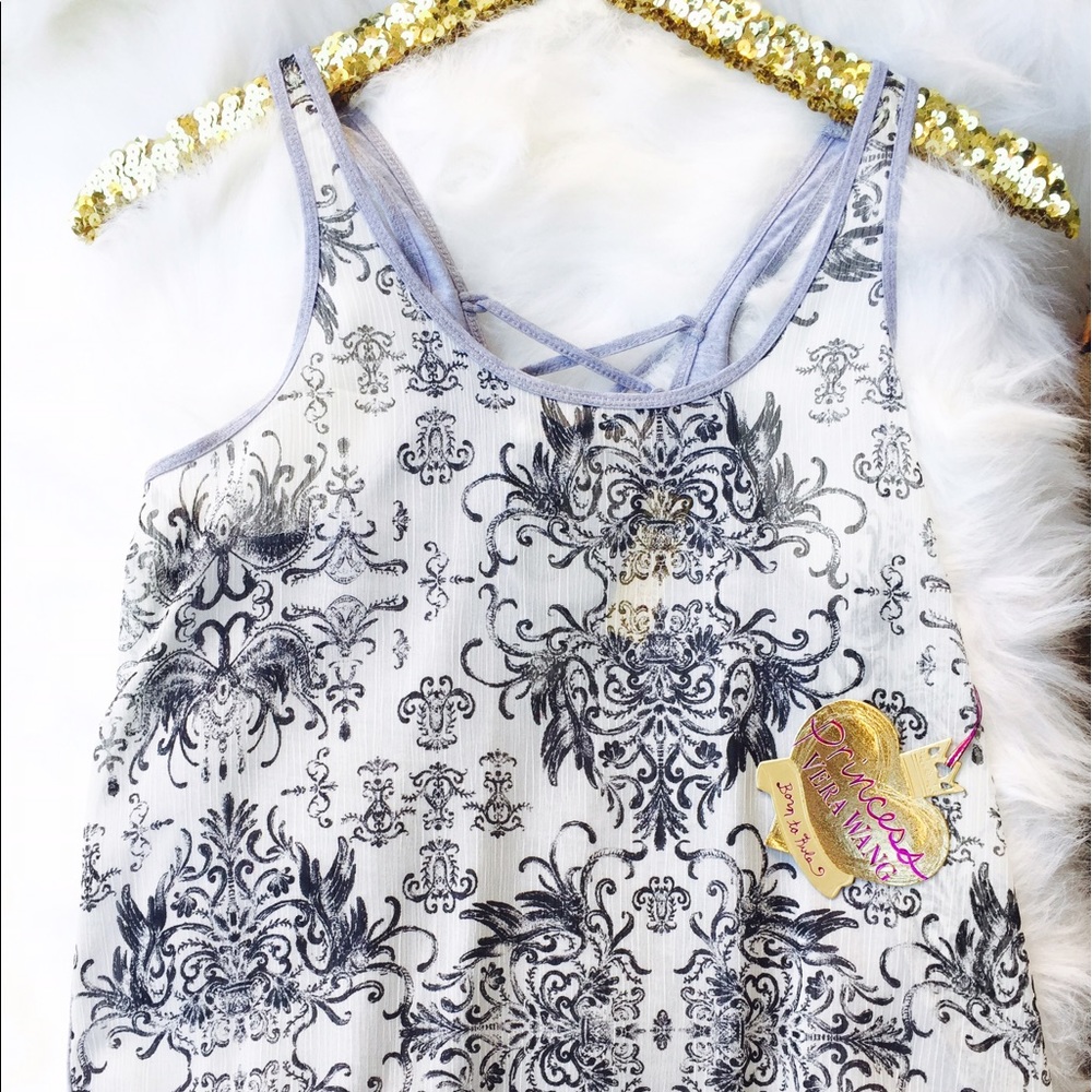 Princess 👸🏻 Vera Wang Tank NWT