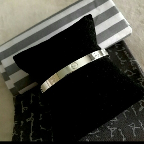 Titanium LOVE BRACELET - Picture 1 of 2