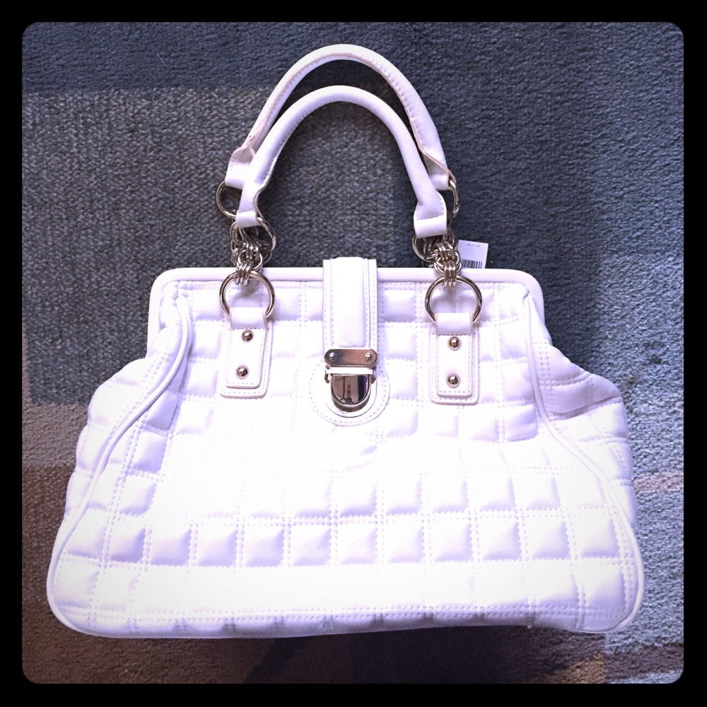 New white express hand bag