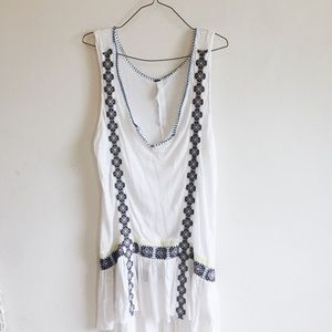 Free People Embroidered Slip