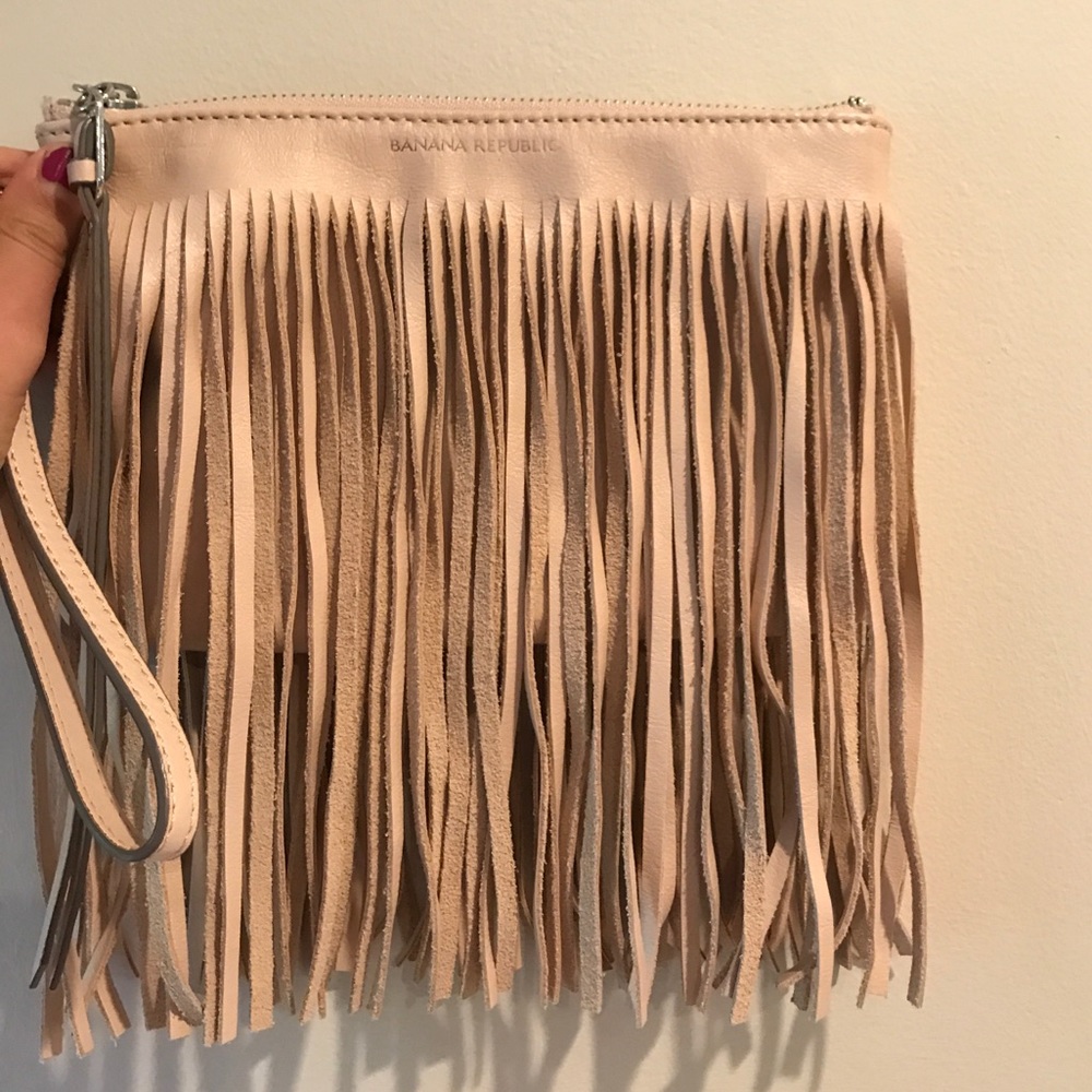 Banana Republic Fringe Purse