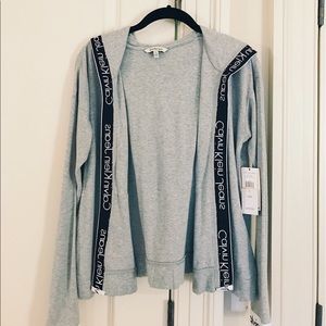 NWT Calvin Klein Grey Hoodie
