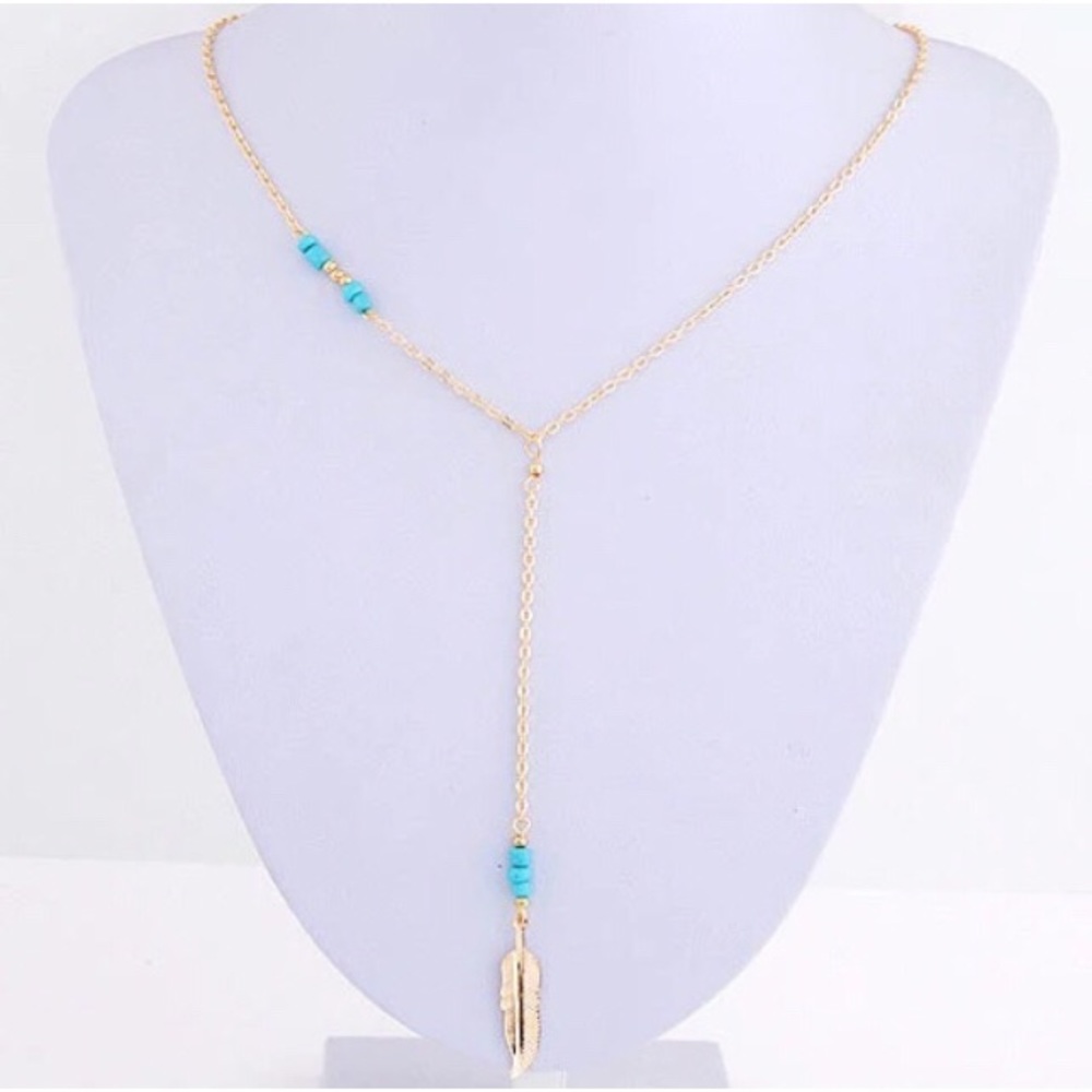🆕 Bohemian Y Necklace - Picture 4 of 6