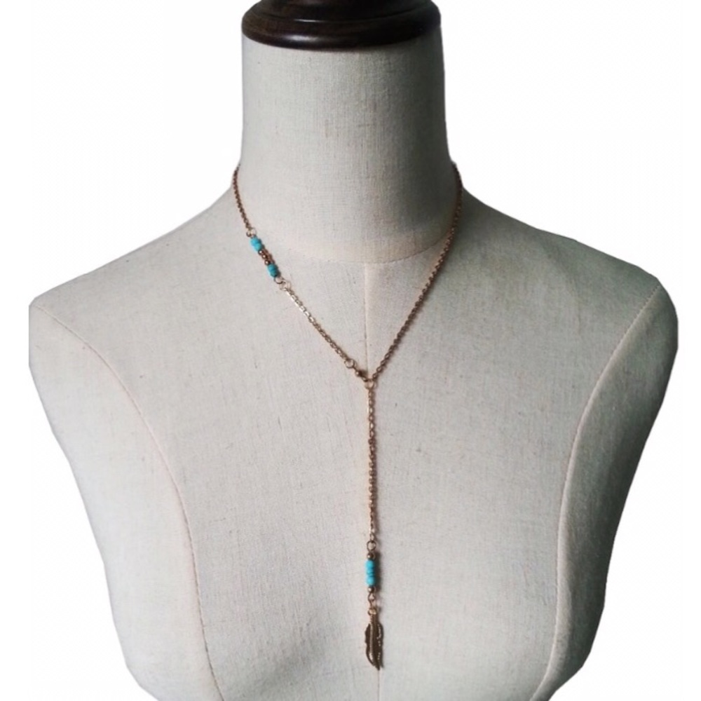 🆕 Bohemian Y Necklace - Picture 2 of 6