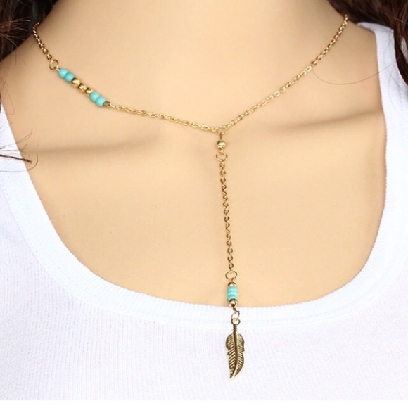 🆕 Bohemian Y Necklace - Picture 3 of 6