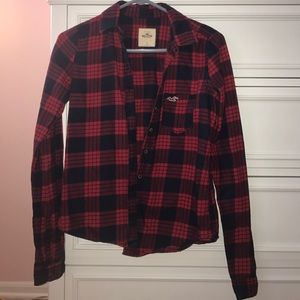 Hollister flannel with pocket