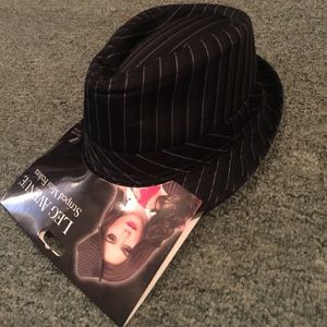 Mini Fedora Gangster Costume Pinstripe