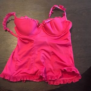 Pink VS corset