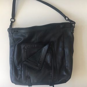 She + lo Leather Let It Ride Convertible Handbag