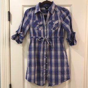 H&M plaid dress