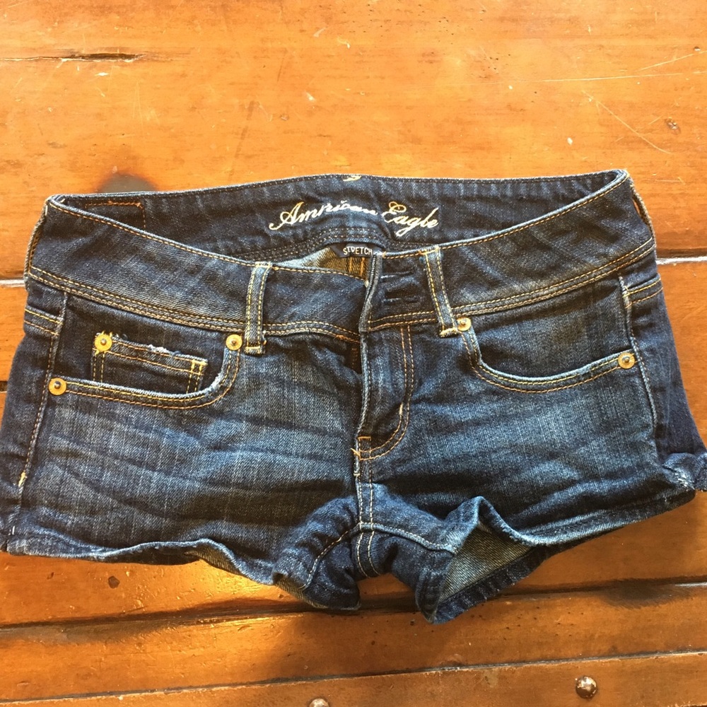 American eagle denim shorts